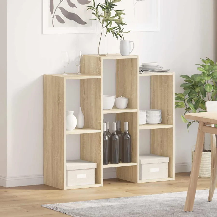 Buffet Chêne Sonoma 90 x 30 x 90 cm