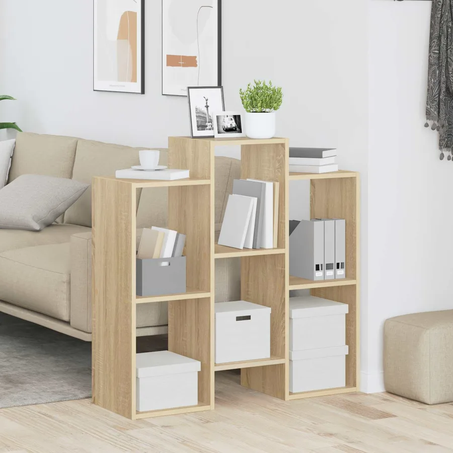 Buffet Chêne Sonoma 90 x 30 x 90 cm - 4