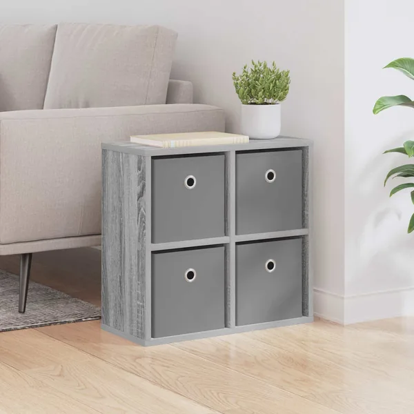 Buffet avec tiroir Gris Sonoma 49,5 x 22 x 47 cm