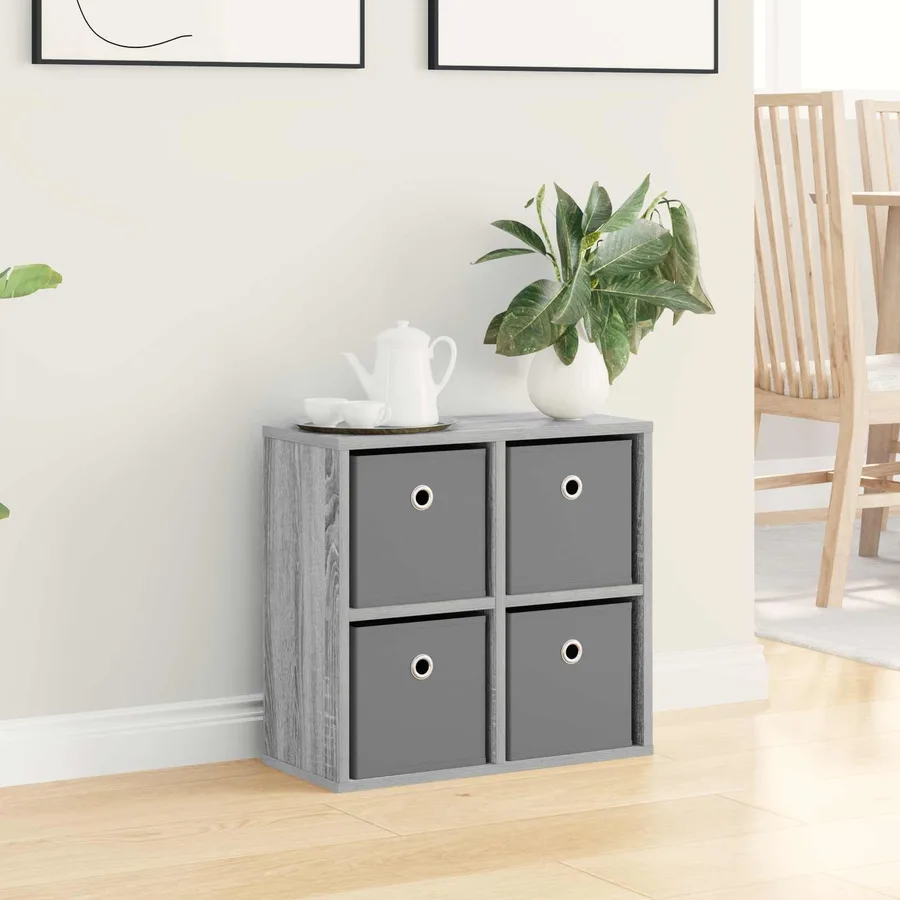Buffet avec tiroir Gris Sonoma 49,5 x 22 x 47 cm - 4