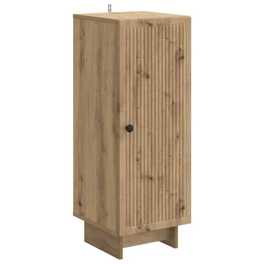 Buffet Chêne artisanal 33 x 34,5 x 90 cm Bois d'ingénierie - 2