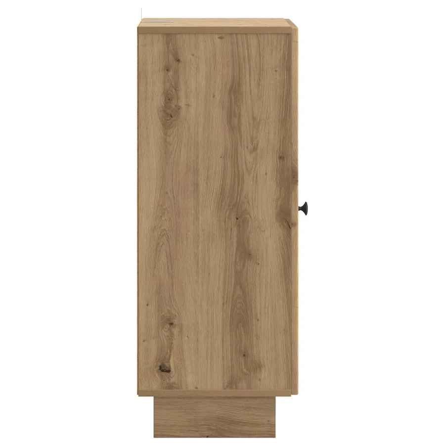 Buffet Chêne artisanal 33 x 34,5 x 90 cm Bois d'ingénierie - 7