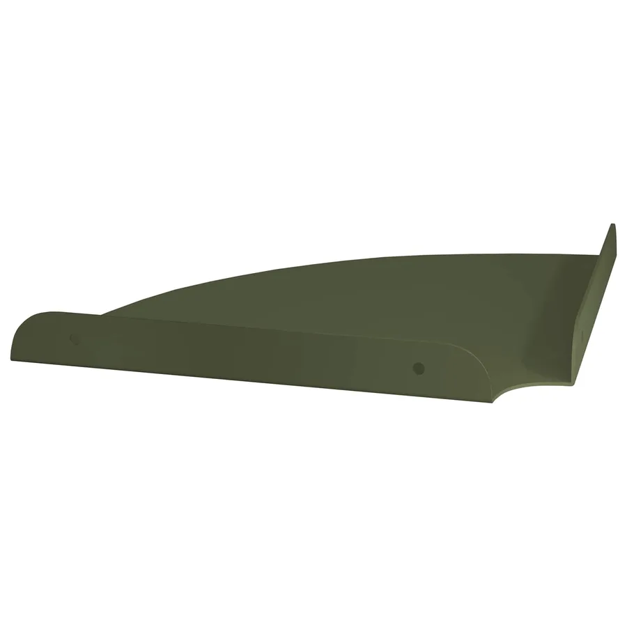Étagère flottante avec étagère 2 pcs Vert olive 24 x 24 x 2 cm - 7