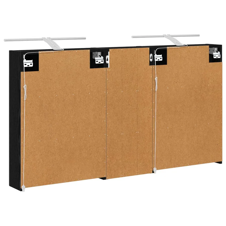 Ensemble de Meubles de Salle de Bain 3 pcs 130 x 14,5 x 70 cm - 9