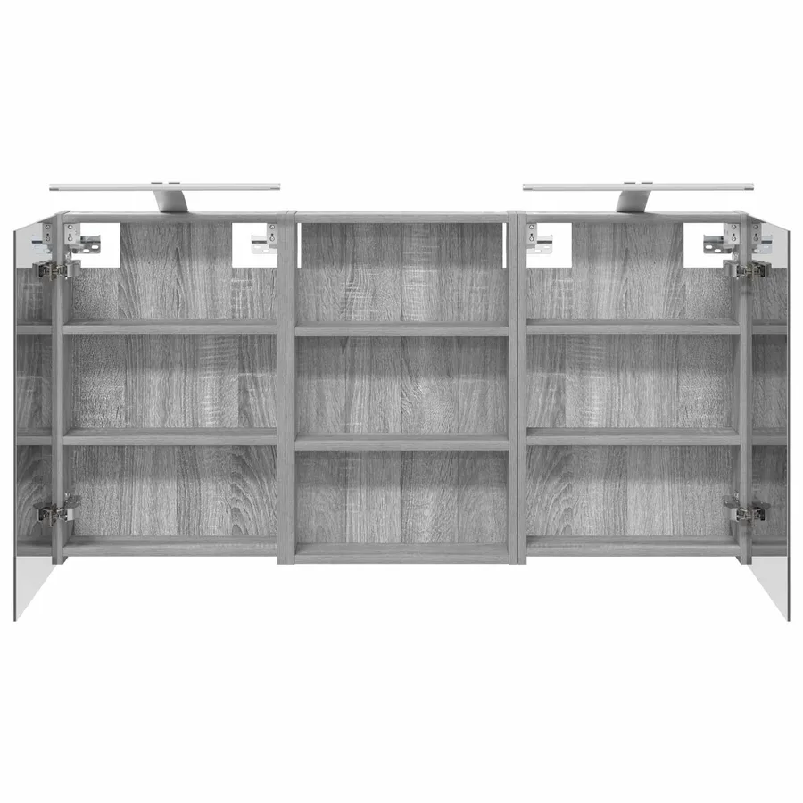 Ensemble de Meubles de Salle de Bain 3 pcs 120 x 10,5 x 60,5 cm - 7