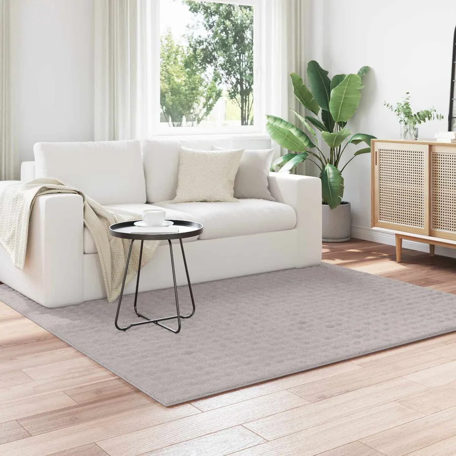 Tapis de surface Carré SIROLO Sable 120 x 120 cm Polyester