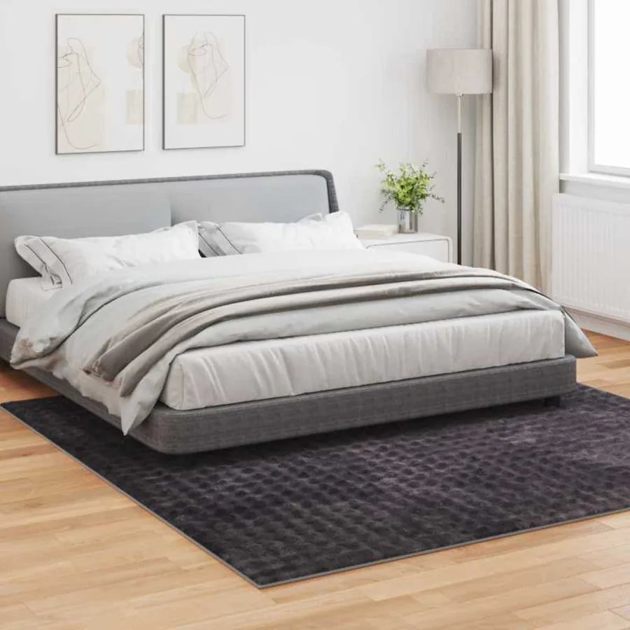 Tapis de surface Carré SIROLO Beige 120 x 120 cm Polyester - 3