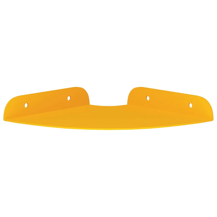 Étagère flottante 4 pcs Jaune moutarde 15 x 15 x 2 cm - 5