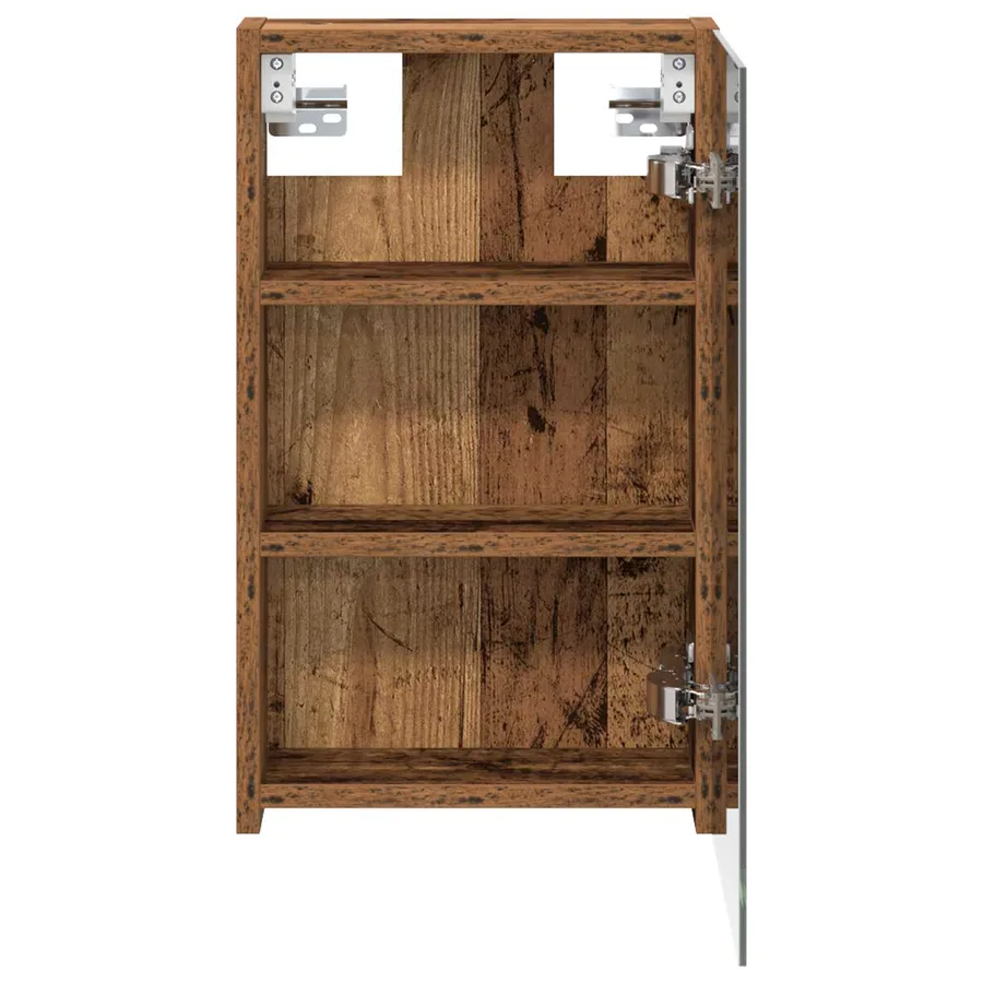 Armoire Miroir de Salle de Bain Bois ancien 30 x 10,5 x 50 cm - 6