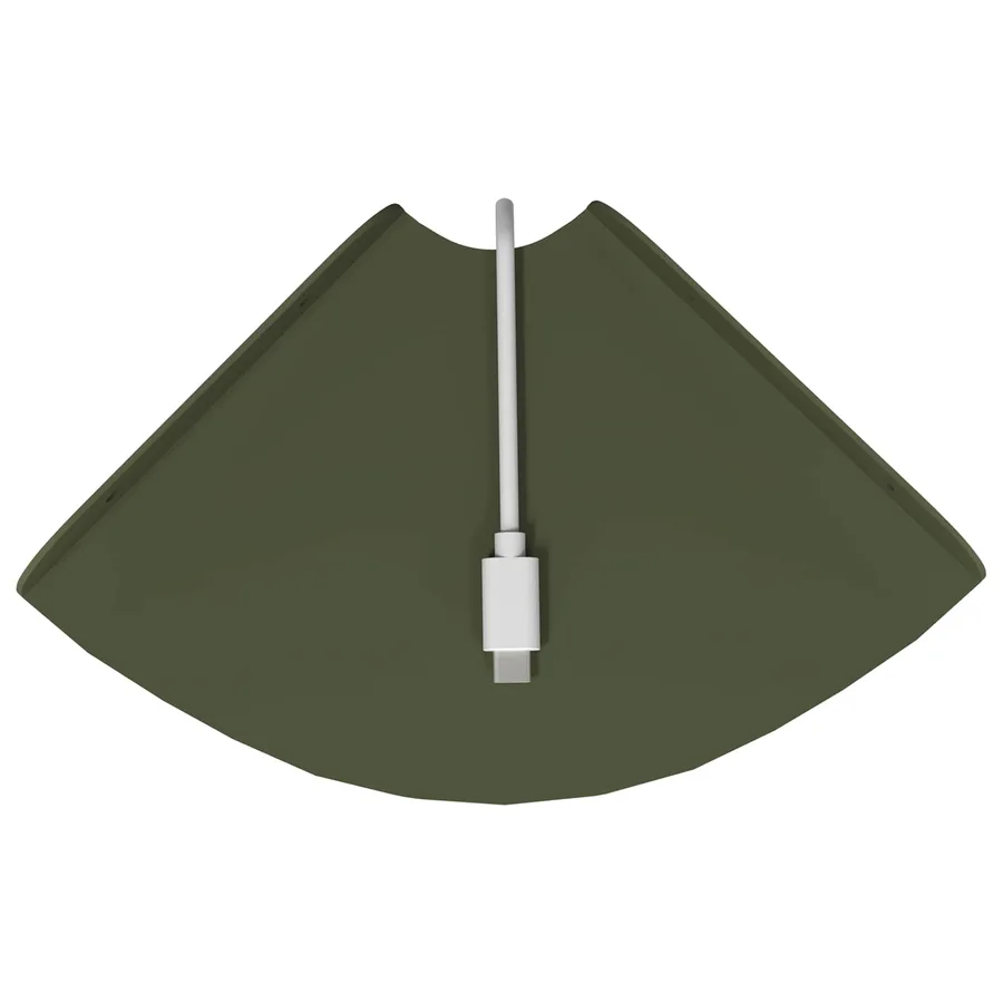 Étagère flottante avec étagère 4 pcs Vert olive 15 x 15 x 2 cm - 9