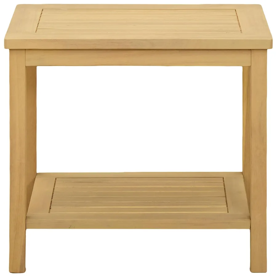 Table d'appoint Huile Naturelle 50 x 35 x 45 cm - 4