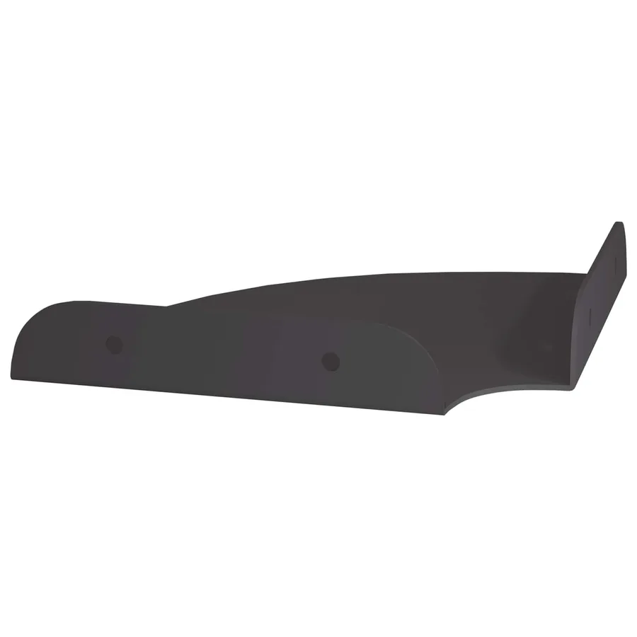 Étagère flottante avec étagère 2 pcs Noir 15 x 15 x 2 cm - 7
