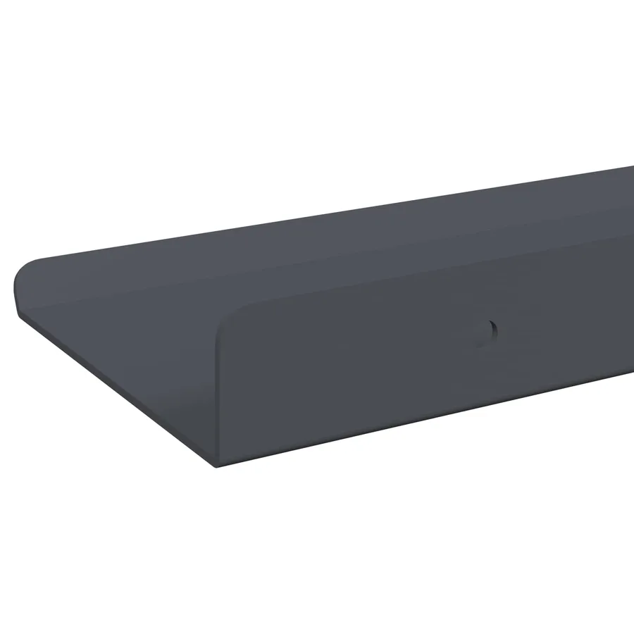 Étagère flottante 2 pcs Anthracite 30 x 9 x 2,5 cm Acier - 7