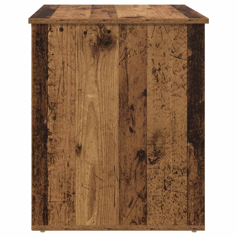 Maison pour chat Bois ancien 53 x 52 x 62 cm Bois d'ingénierie - 7