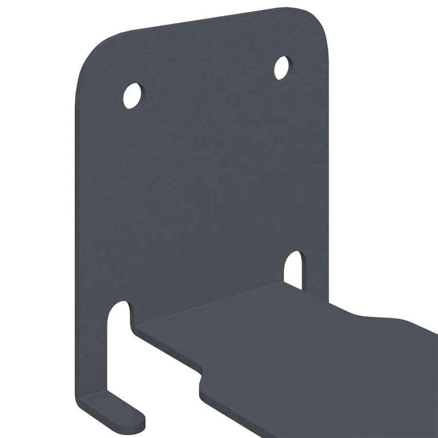 Étagère flottante 4 pcs Anthracite 6 x 10,8 x 6,6 cm - 9