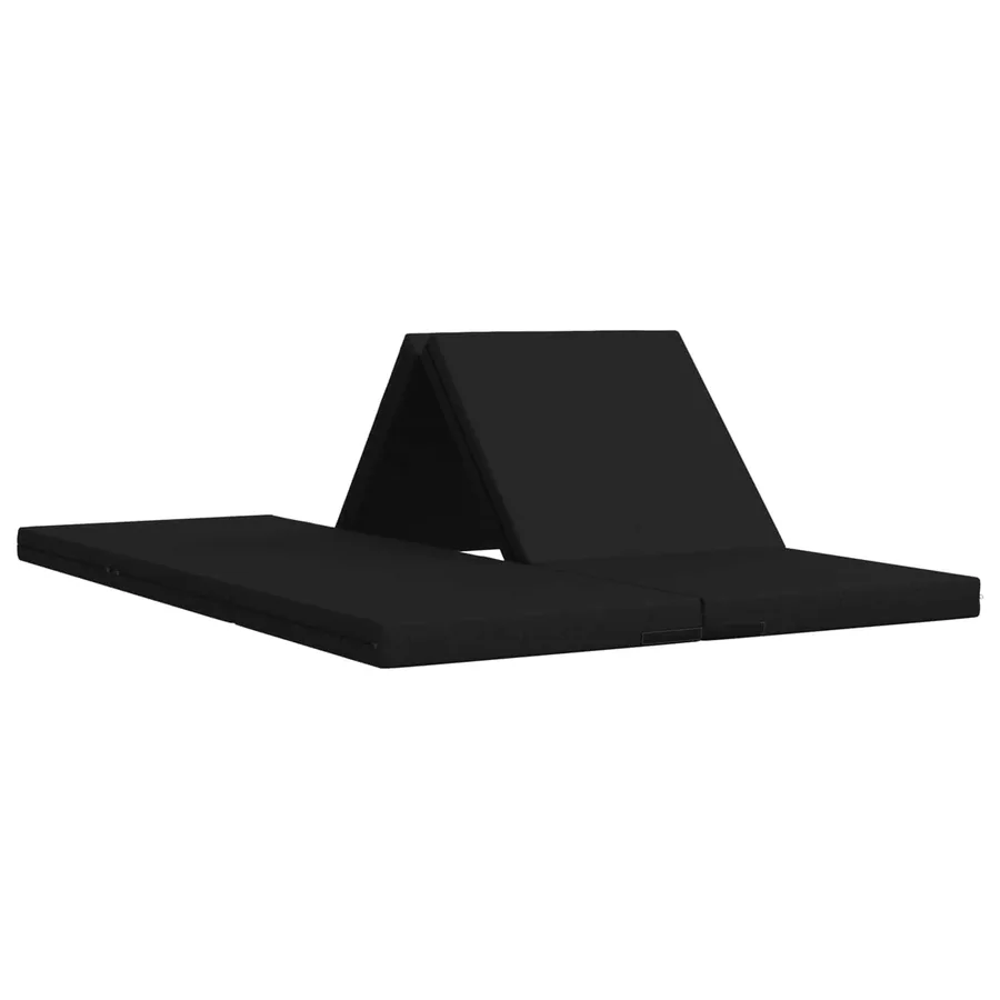 Canapé-lit pliable 140 x 67 x 45 cm Noir - 2