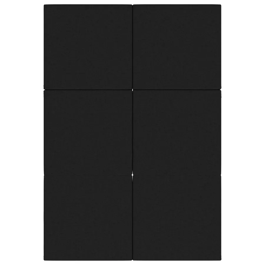 Canapé-lit pliable 140 x 67 x 45 cm Noir - 6