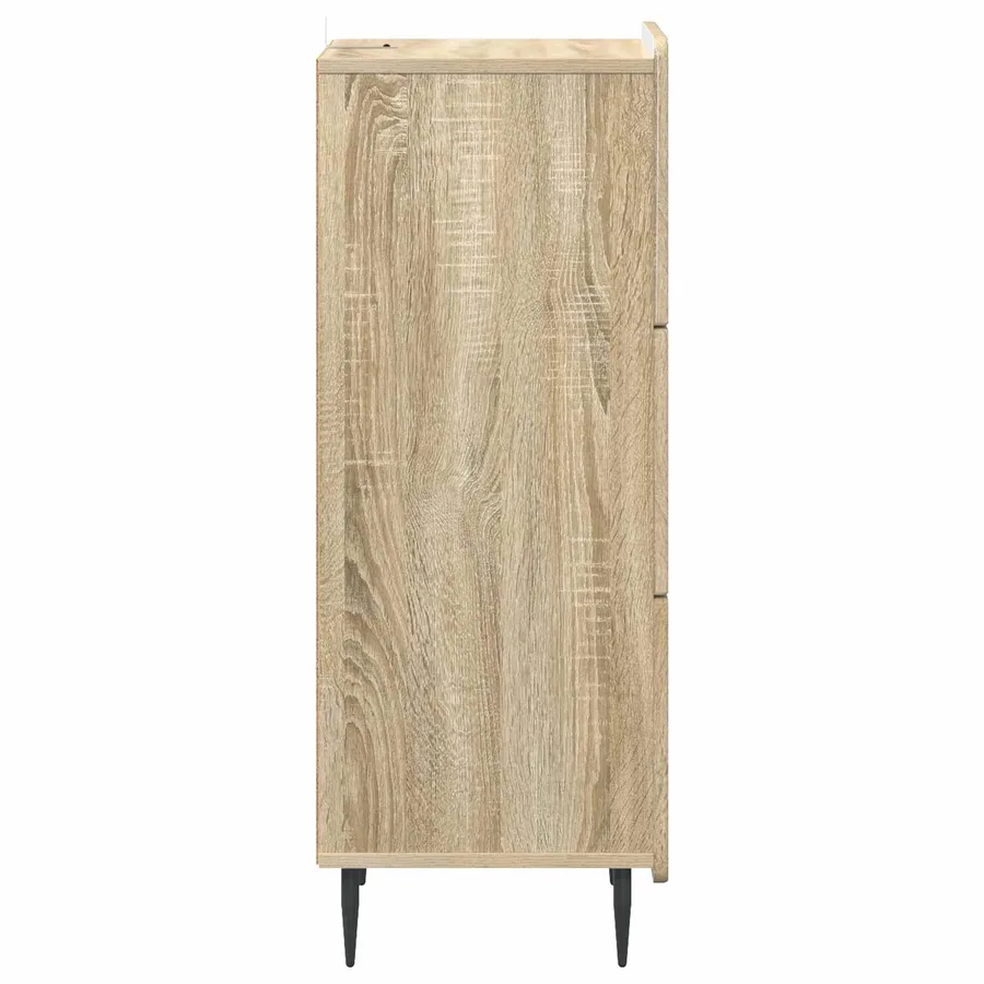 Armoire à tiroirs Chêne Sonoma 33 x 34,5 x 92 cm - 7
