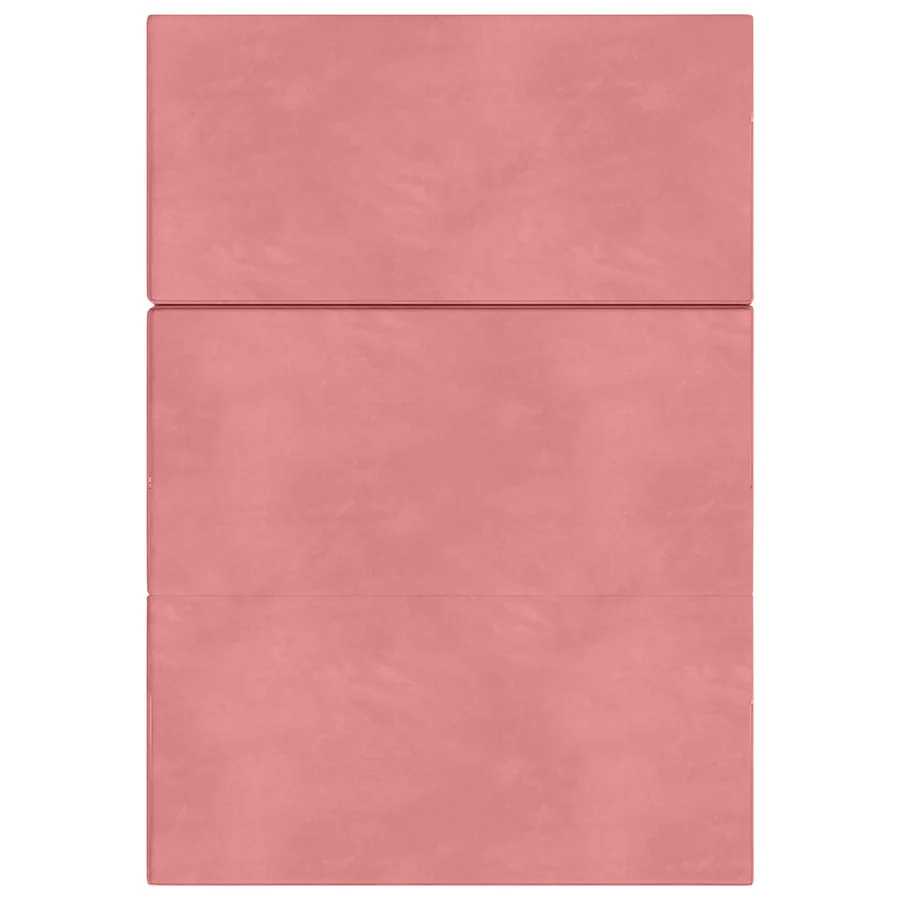 Canapé-lit pliable 120 x 67 x 45 cm Rose - 5