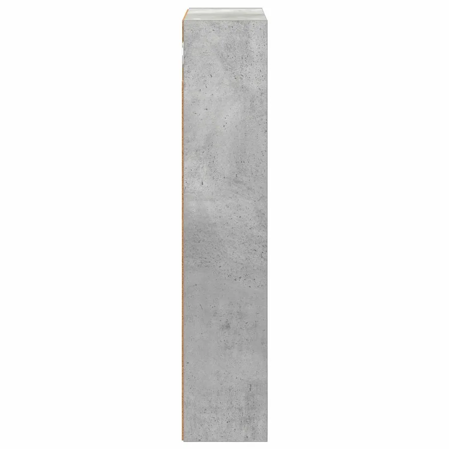 Armoire murale de salle de bain Gris Béton 40 x 14 x 70 cm - 7