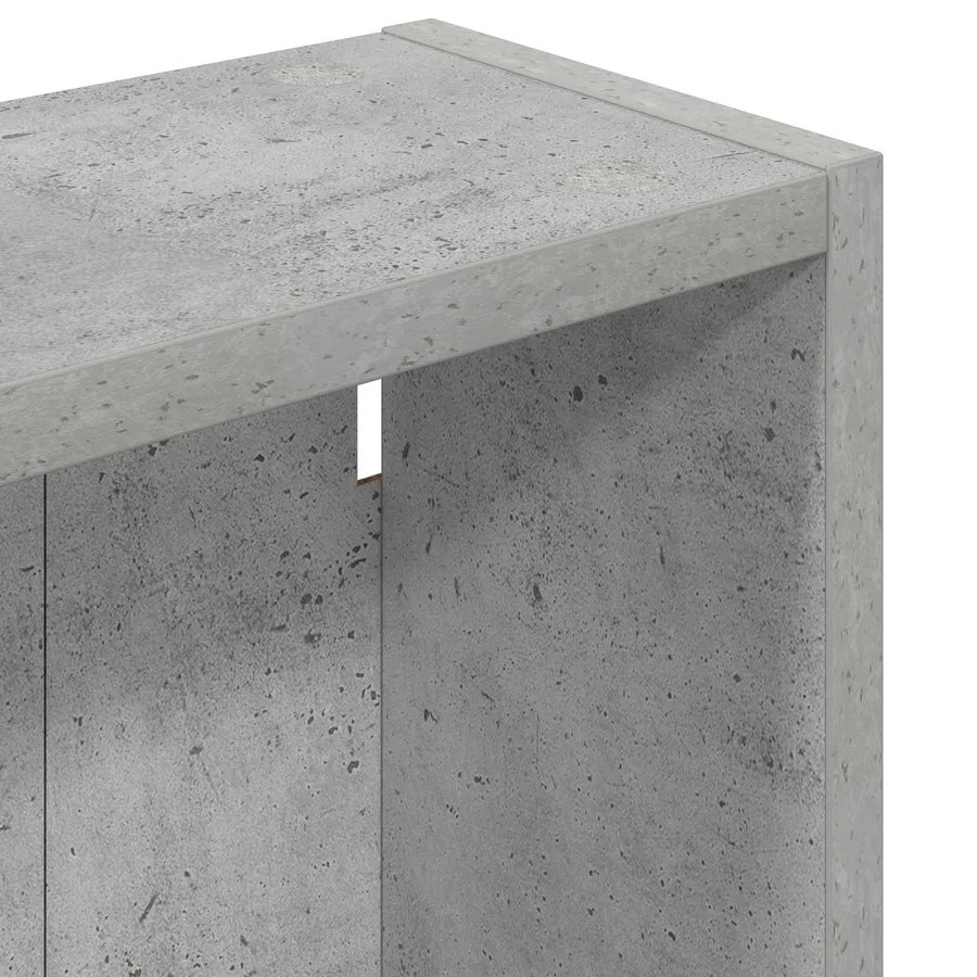Armoire murale de salle de bain Gris Béton 40 x 14 x 70 cm - 9