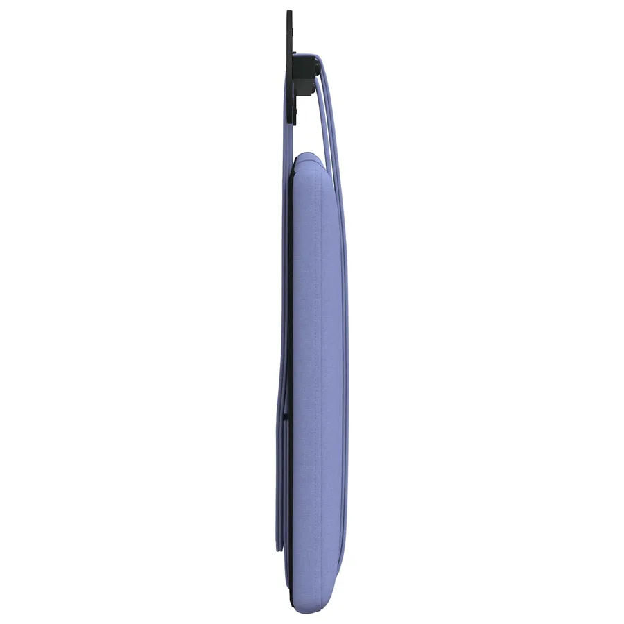 Tête de lit suspendue Bleu denim Tissu - 6