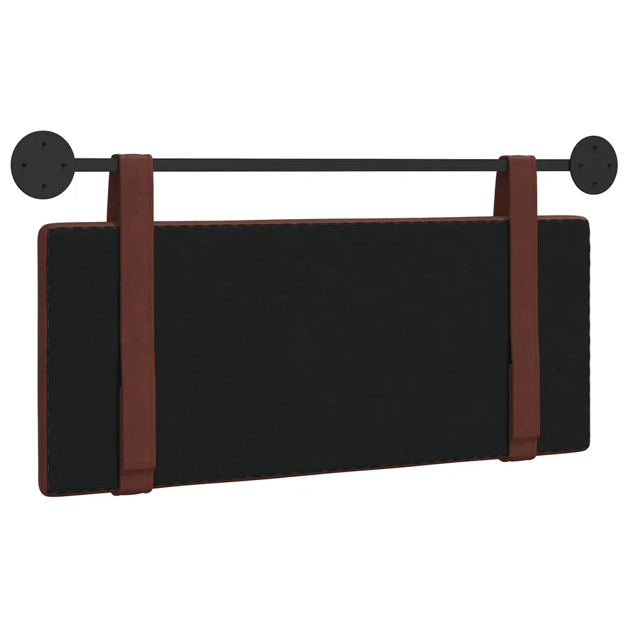 Tête de lit suspendue Brun Brillant PU antique - 7