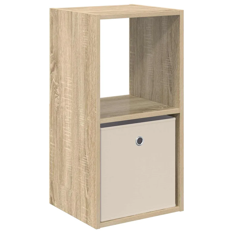 Table de chevet avec tiroir Chêne Sonoma 35 x 32 x 68,5 cm - 2