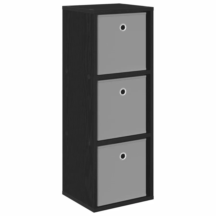 Buffet avec tiroir Chêne noir 30,5 x 27 x 84,5 cm - 2