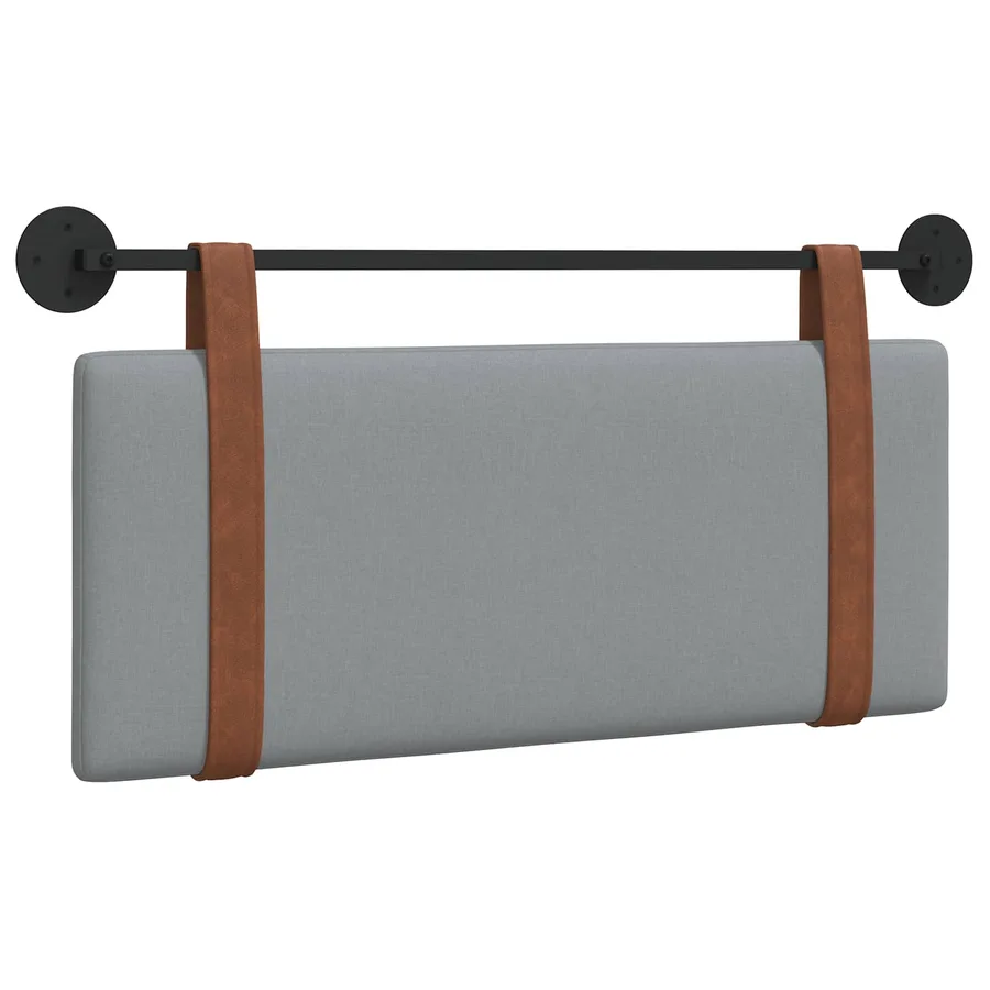 Tête de lit suspendue Gris clair PU antique - 2