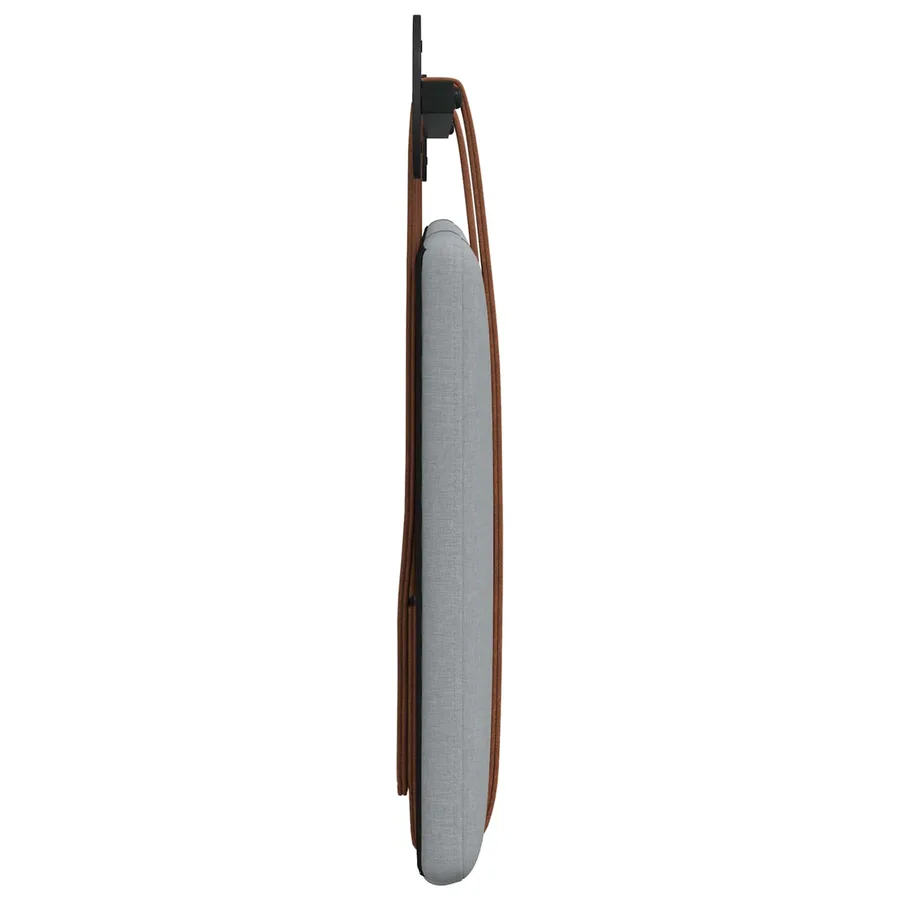 Tête de lit suspendue Gris clair PU antique - 6