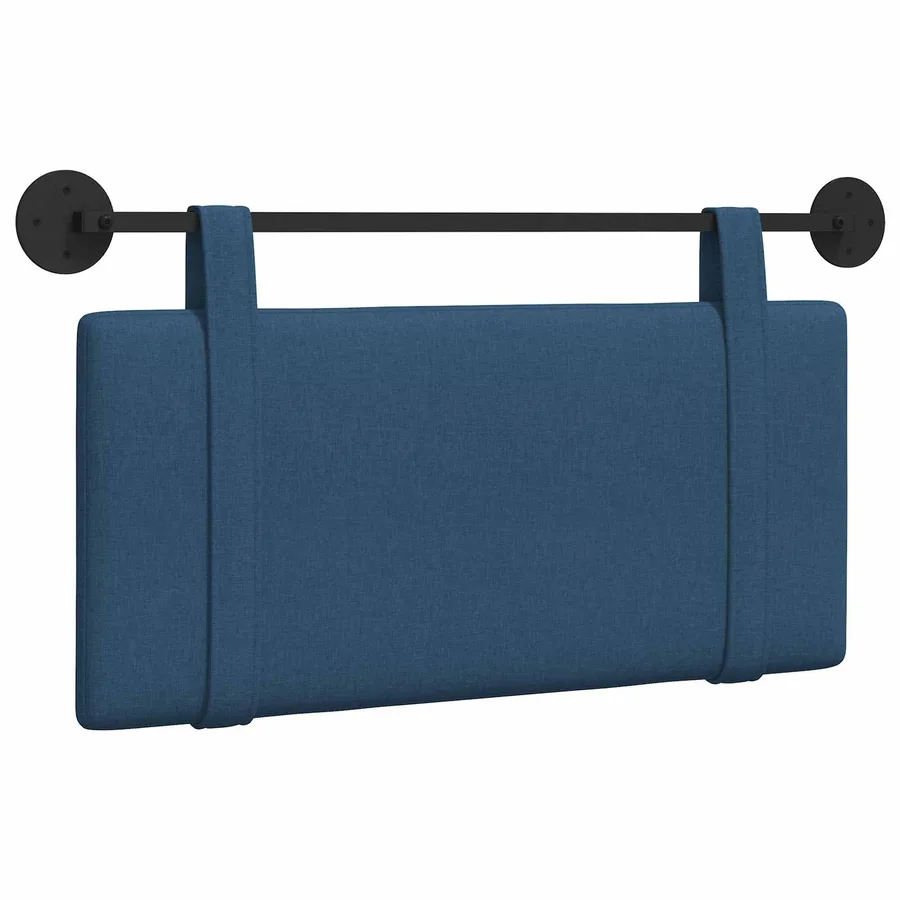 Tête de lit suspendue Bleu Tissu - 2