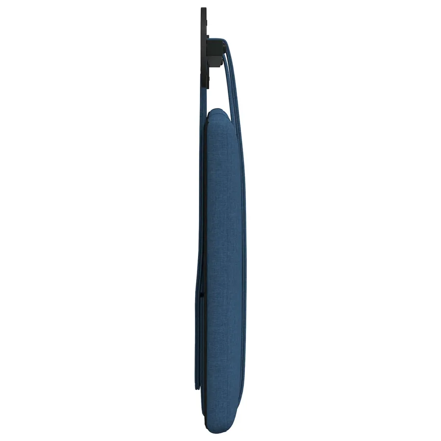 Tête de lit suspendue Bleu Tissu - 6