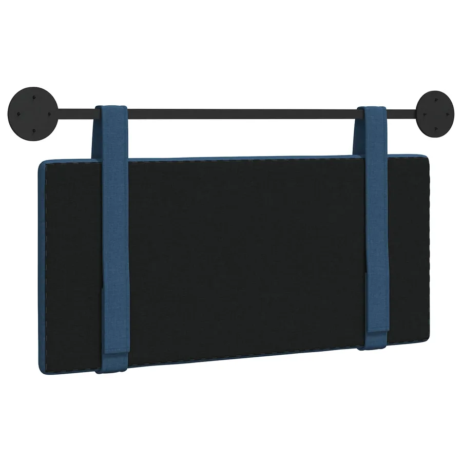 Tête de lit suspendue Bleu Tissu - 7