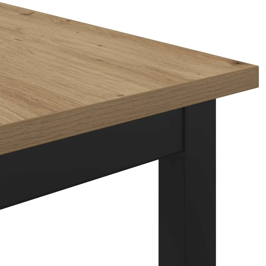 Table de salle à manger / Table de repas 140 x 80 x 75 cm MÉTAL - 7