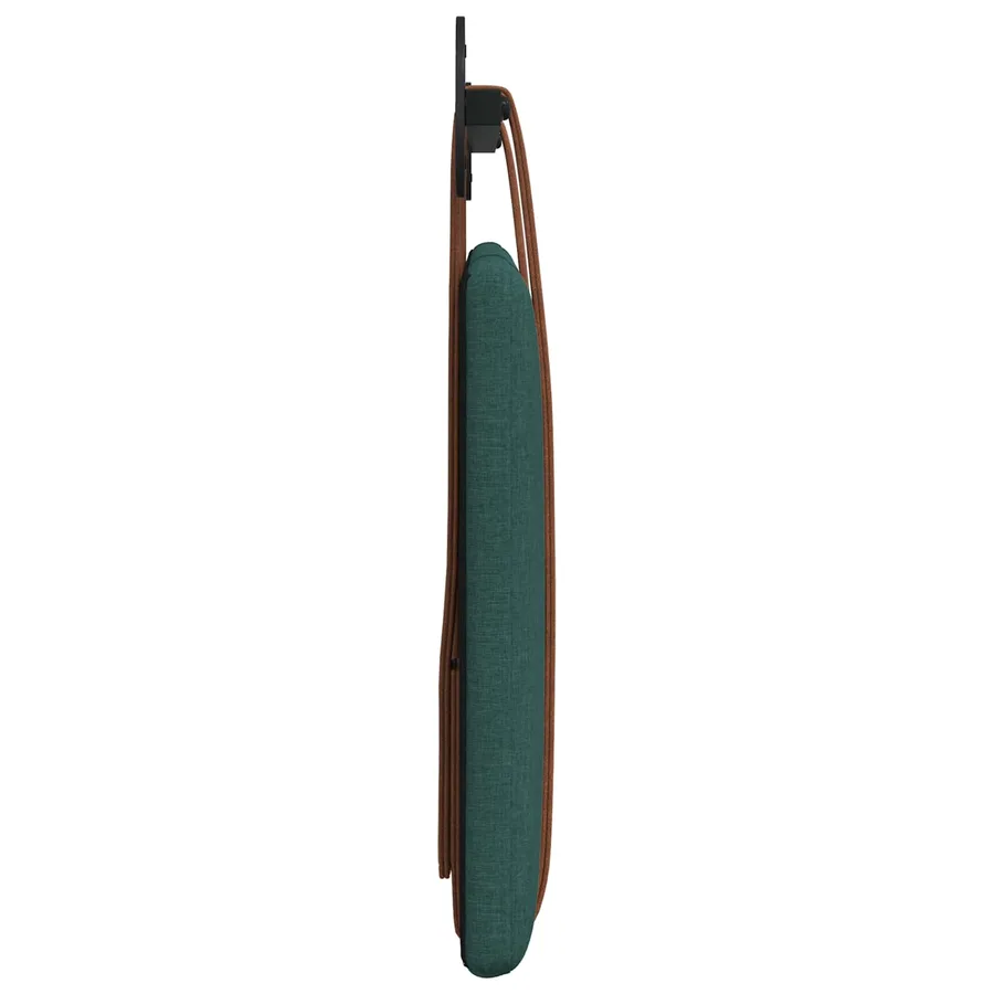 Tête de lit suspendue Vert foncé PU antique - 6