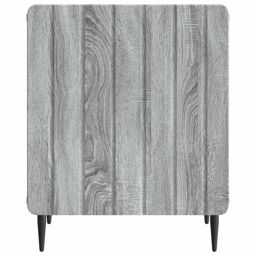 Cabinet de chevet Sonoma gris 43 x 34,5 x 52 cm - 5