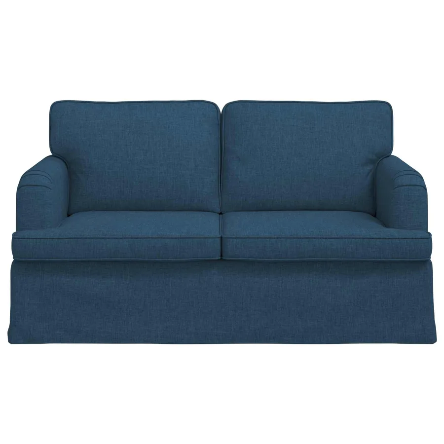 Canapé Bleu 144 x 80 x 85 cm tissu - 4