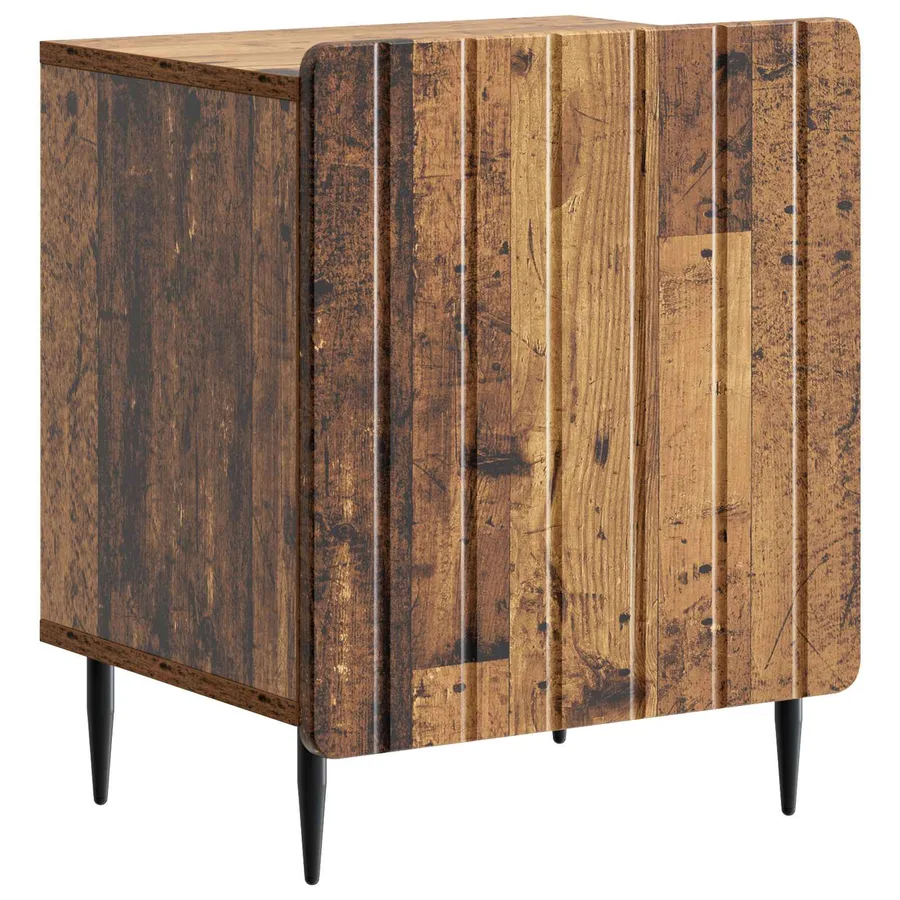 Cabinet de chevet Bois ancien 43 x 34,5 x 52 cm - 2