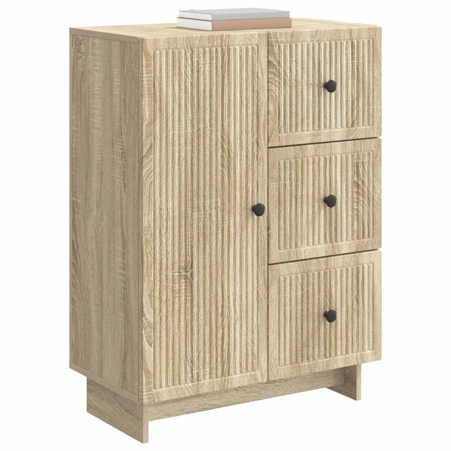 Buffet Chêne Sonoma 66 x 34,5 x 90 cm Bois d'ingénierie - 3