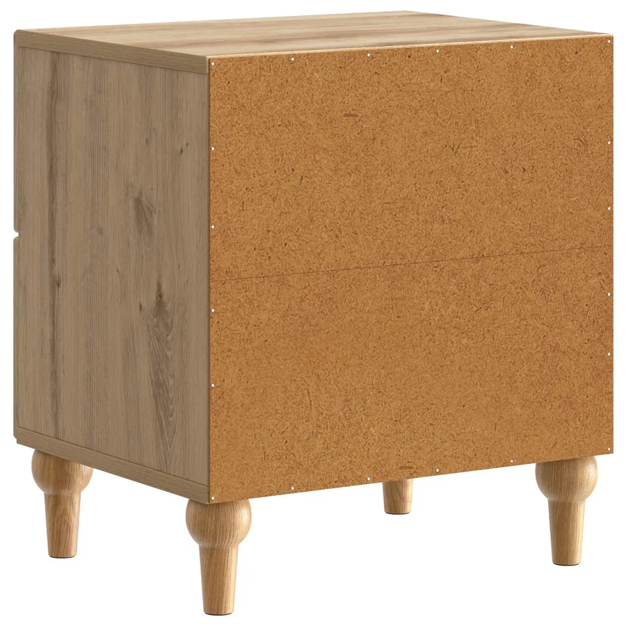 Cabinet de chevet Chêne artisanal 43 x 34,5 x 48 cm - 7