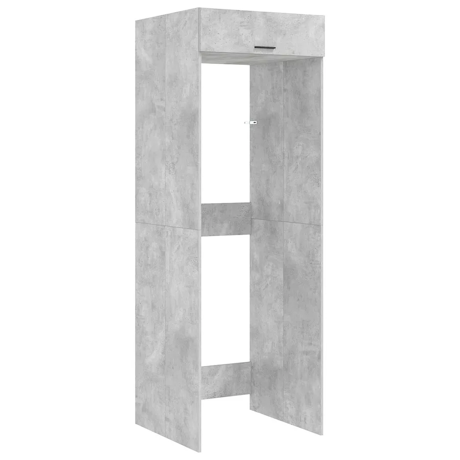 Armoire pour machine à laver Béton 67,5 x 68 x 200 cm - 2