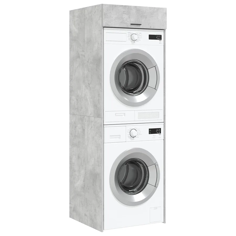Armoire pour machine à laver Béton 67,5 x 68 x 200 cm - 3