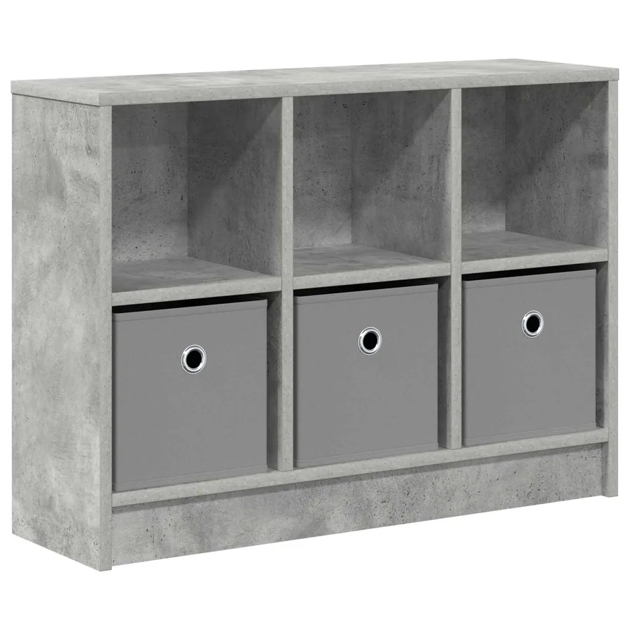 Buffet avec tiroir Gris béton 73,5 x 22,5 x 53,5 cm - 2