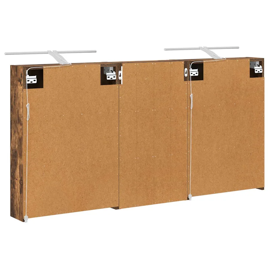 Ensemble de Meubles de Salle de Bain 3 pcs 140 x 14,5 x 70 cm - 9