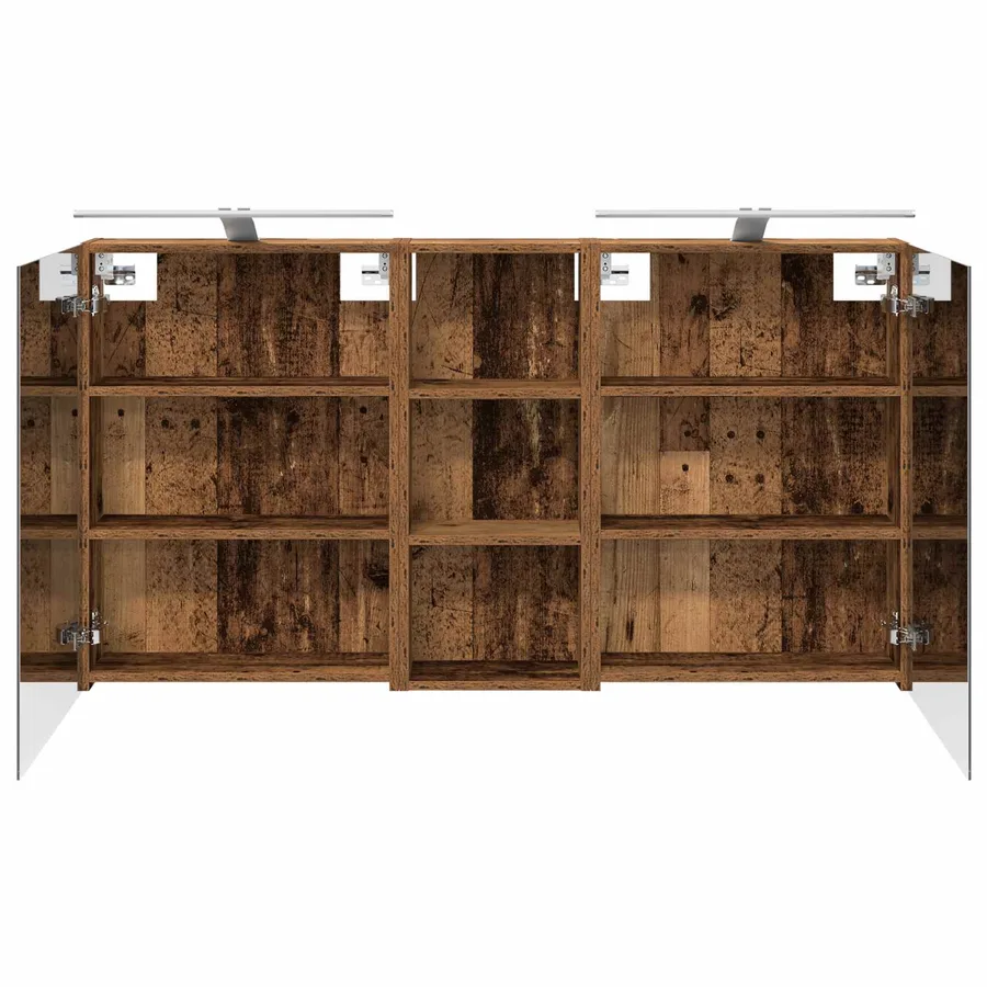 Ensemble de Meubles de Salle de Bain 3 pcs 130 x 14,5 x 70 cm - 7