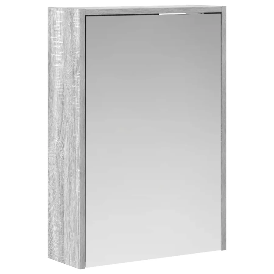 Armoire Miroir de Salle de Bain Gris Sonoma 43 x 16 x 62.5 cm - 2