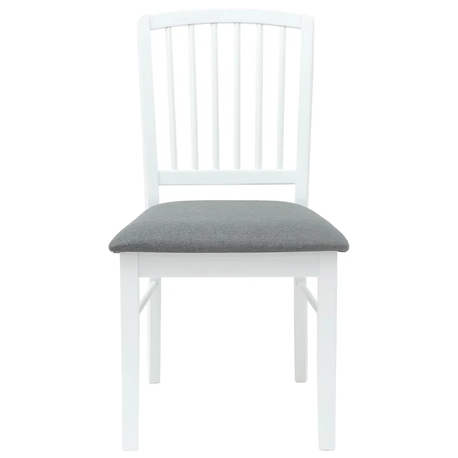 Chaises de salle à manger 2 pcs Blanc 50 x 52,5 x 91 cm - 5
