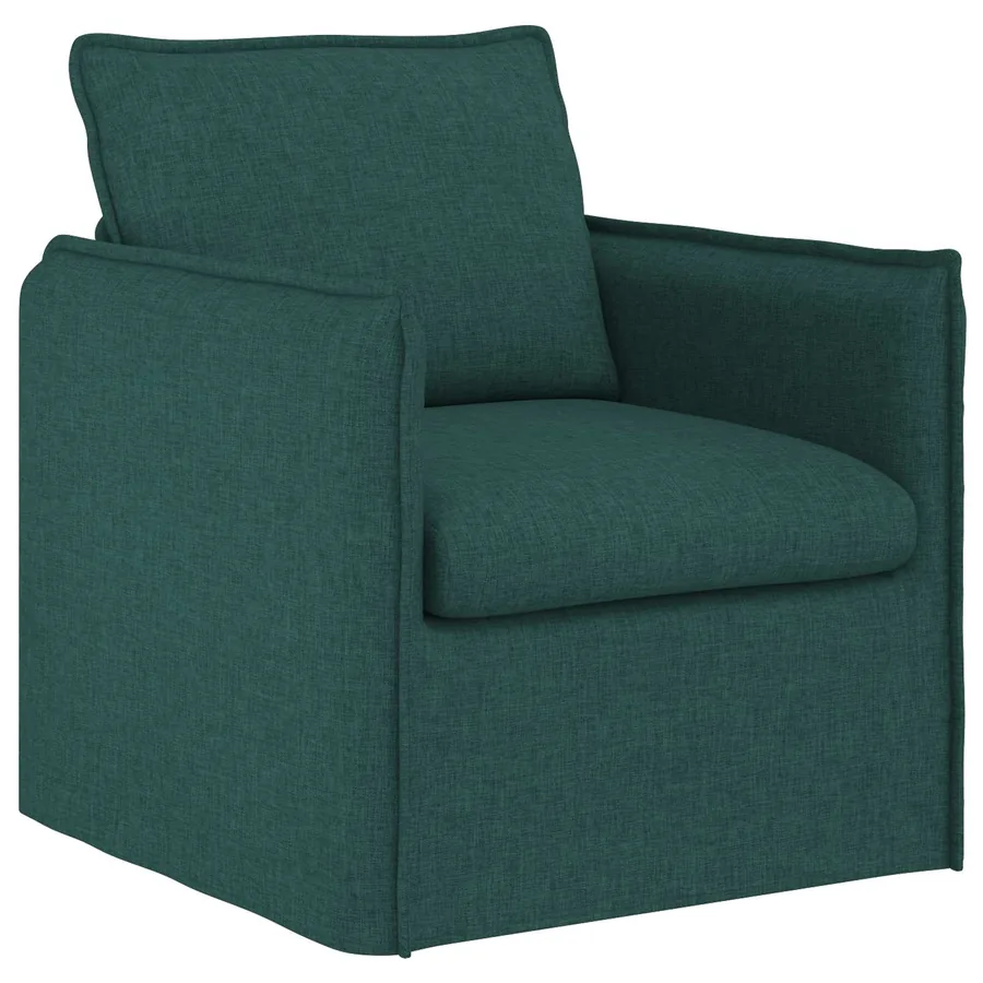 Canapé Vert foncé 75 x 82 x 85 cm tissu - 2