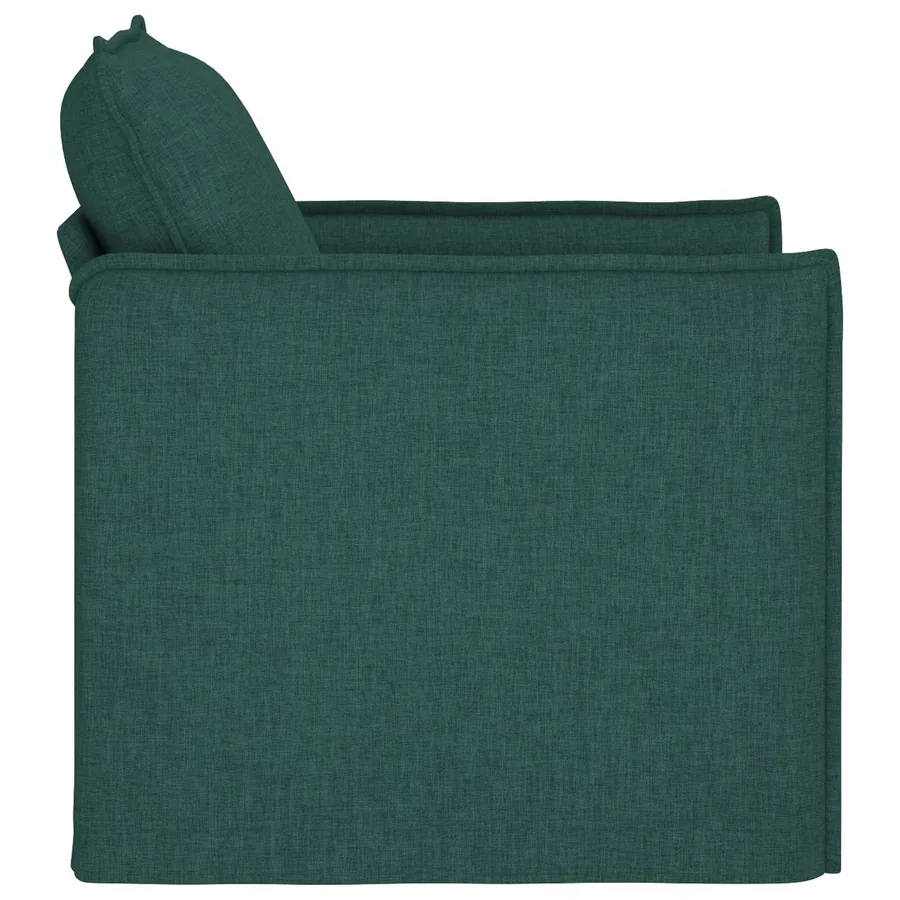 Canapé Vert foncé 75 x 82 x 85 cm tissu - 5